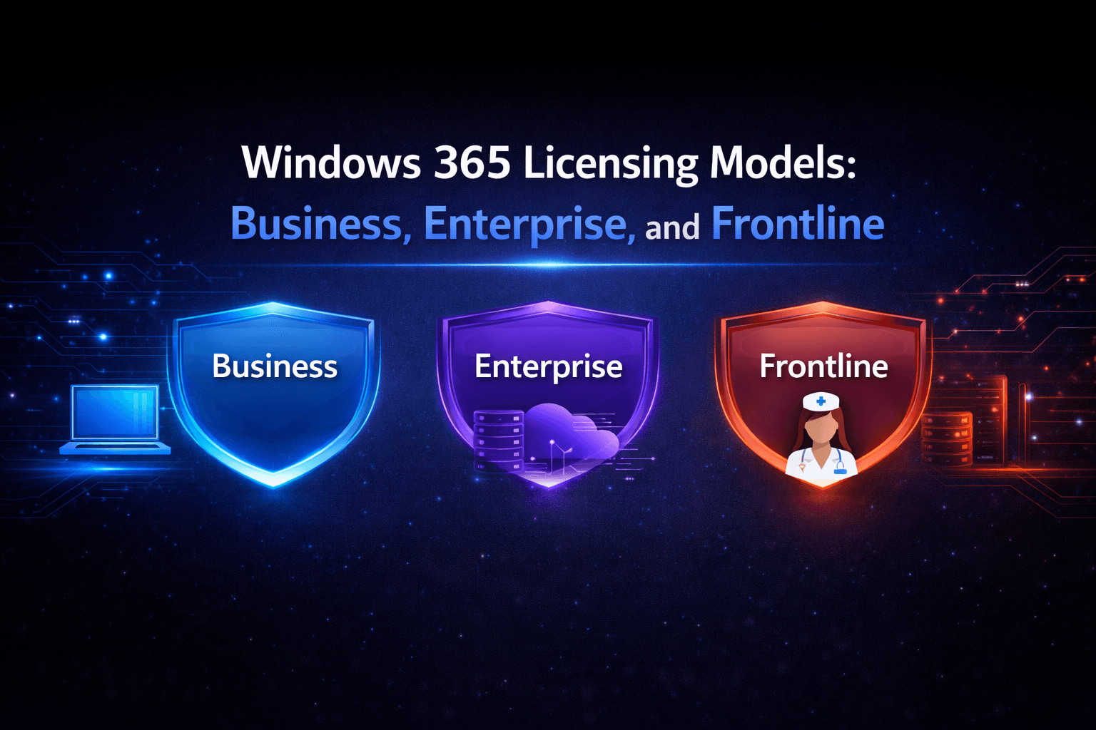 Windows 365 Licensing Models: Business, Enterprise, and Frontline